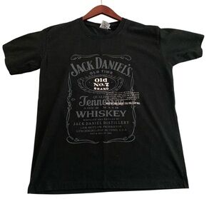 Jack Daniels Black Graphic Tee Women Size XL